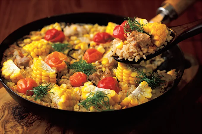 塩昆布がおいしさの決め手。うまみを吸ったお米が絶品!