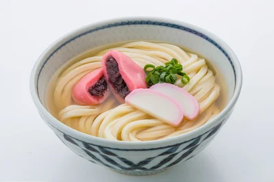 あん餅がのった「年明けうどん」