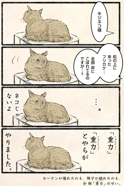 フリカケ…全部床にこぼれてるのですが…？