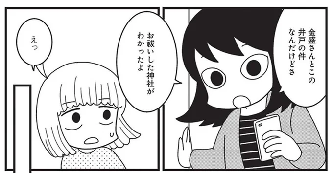 「昔あった事故のせいかもなぁ…」古井戸を潰す理由を神主さんに聞いてみたら