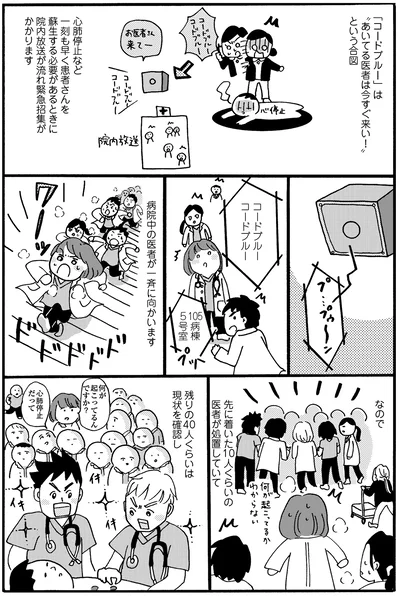 『新装版 まどか26歳、研修医やってます！ お医者さん修行中コミックエッセイ』より