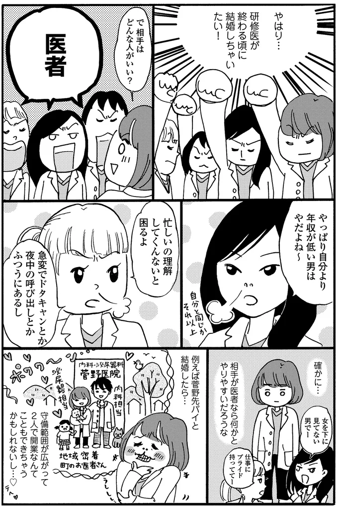『新装版 まどか26歳、研修医やってます！ お医者さん修行中コミックエッセイ』より