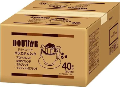 ドトールコーヒー ドリップパック 香り楽しむバラエティアソート 40P