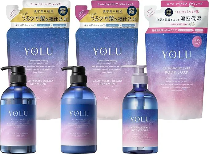 【2025年福袋】 YOLU ヨル 福袋 シャンプー トリートメント ボディーソープ 6点セット