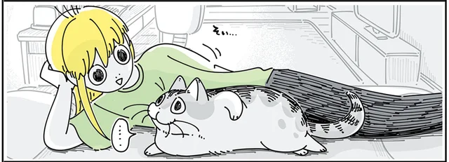 何度も失敗する猫との添い寝。ついに成功した日、飼い主に悲しい出来事が