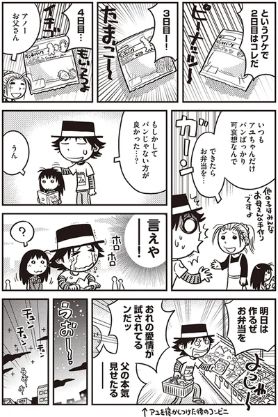もしかしてパンじゃない方が良かった…？