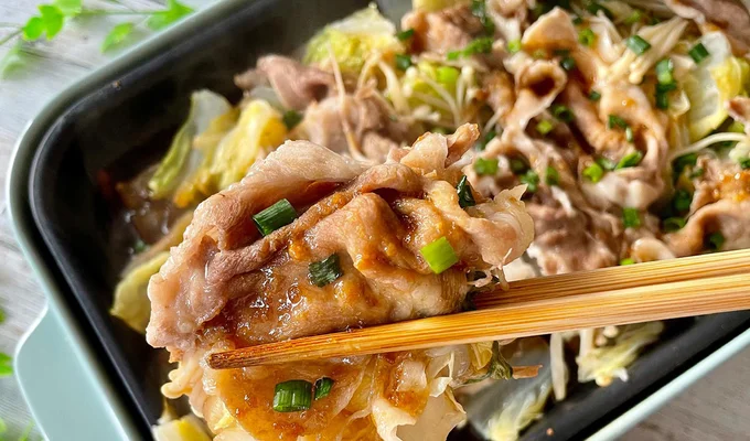 野菜ときのこで食物繊維もたっぷり摂れる