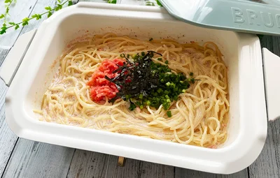 簡単時短！ 濃厚明太パスタ