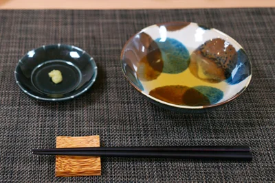 つけつゆは「七福 有機白だし」と水を混ぜる