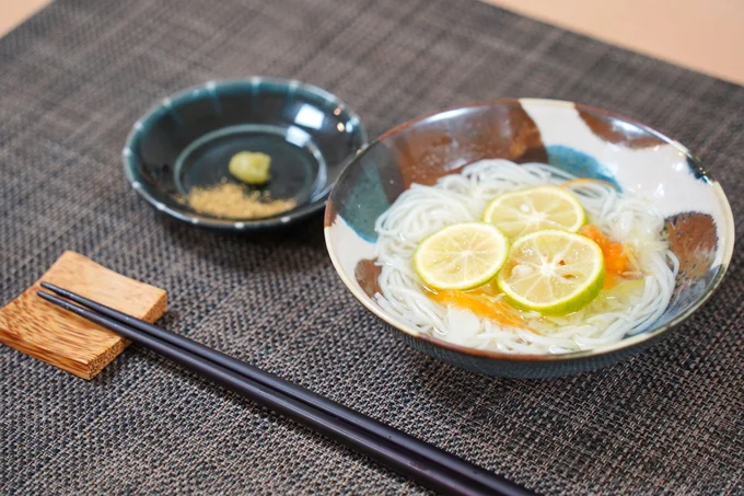 締めはそうめん
