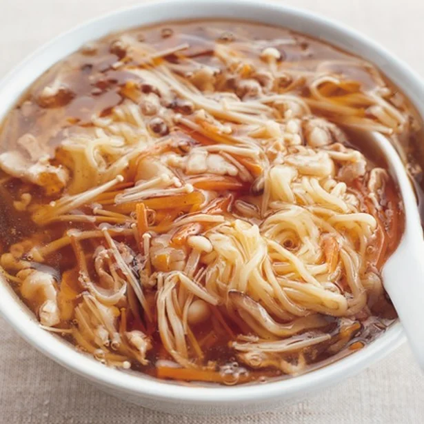 「酸辣湯（サンラータン）麺」 レタスクラブニュースより