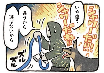 シャワーだね！！