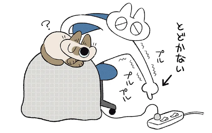 膝にのってくれるのはありがたいけど…