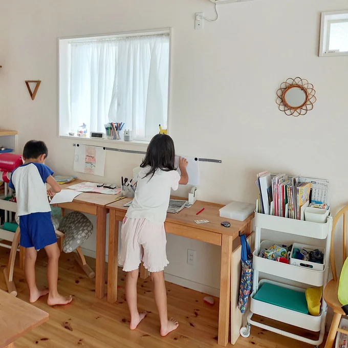 デメリット2.子どものモノがリビングに増える
