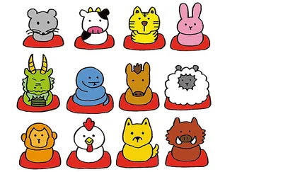 守り神となってくれるその年の十二支の置物
