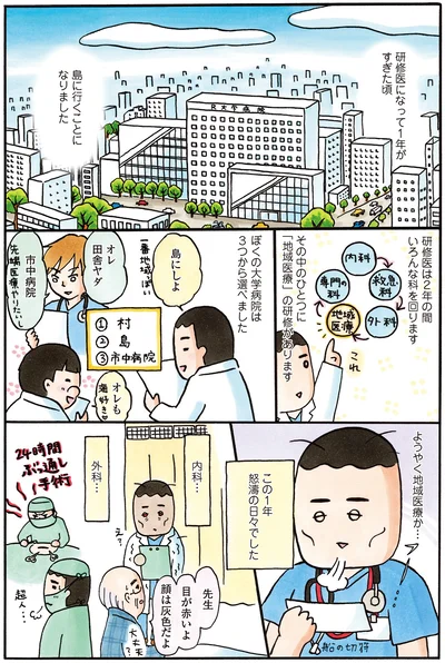 島に行くことになりました