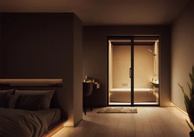 睡眠の専門家が監修したシステムバスルーム「おやすみBEVAS」