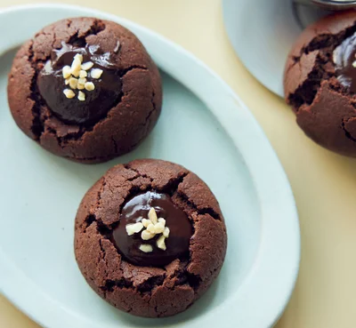 チョコレートガナッシュクッキー（作り方に続く▶︎次へ）