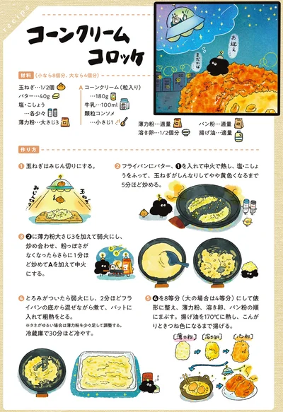 コーンクリームコロッケ