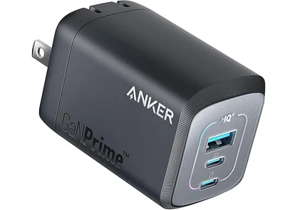 Anker Prime Wall Charger (100W, 3 ports, GaN) (ブラック)