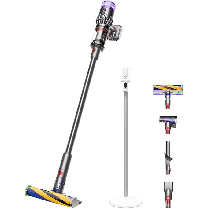 Dyson(ダイソン) コードレス掃除機 Dyson Micro Plus スティック ハンディクリーナー 軽量 サイクロン 充電スタンド (SV33 FF PL) 【ダイソン史上最軽量。光らせて、見逃さない。】