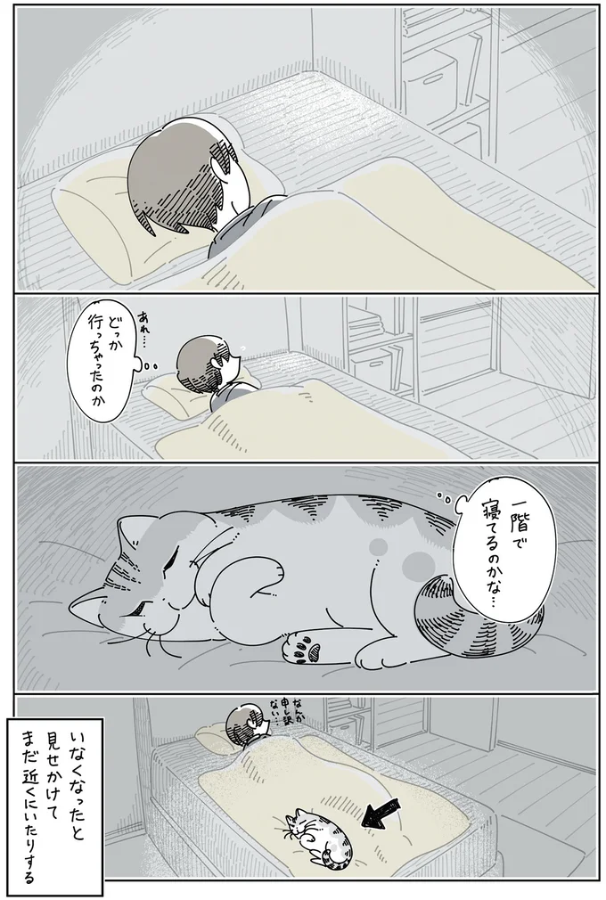 いなくなったと見せかけて