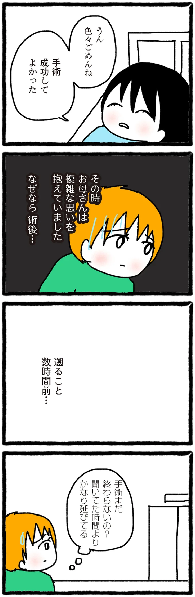 『中学生でがんになりました ～腹痛から始まった小児がんの記録～』より