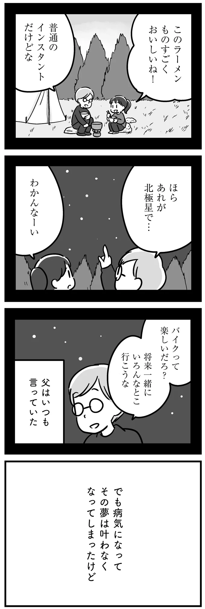 『家族を忘れた父親との23年間』より