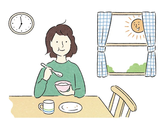 毎日、朝食後のデザートに食べるのが◎!