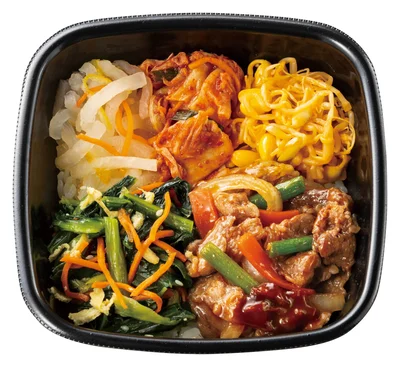 うま辛やみつき！ 焼肉ビビンバ　630円
