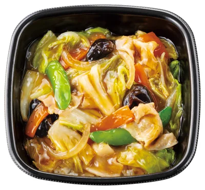 野菜たっぷり 中華あんかけごはん　630円