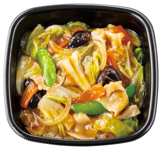 野菜たっぷり 中華あんかけごはん　630円