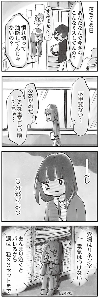 不甲斐ない…