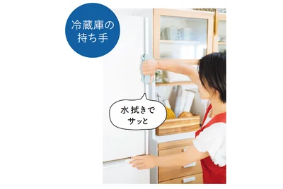 冷蔵庫の持ち手