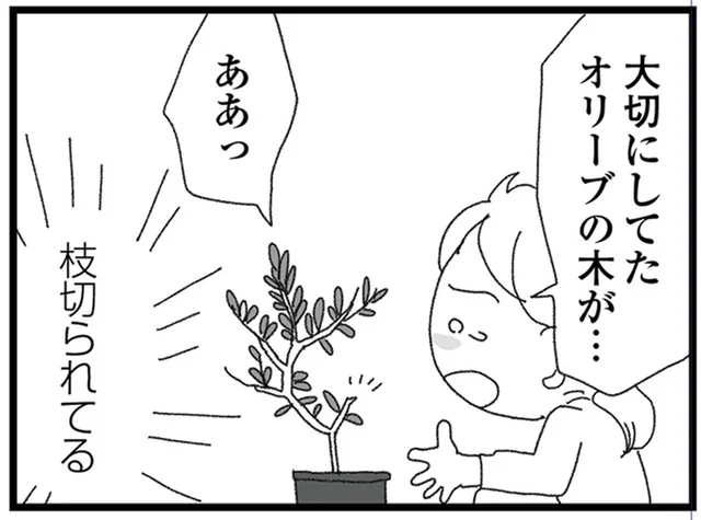 玄関先のスニーカーがなくなり、観葉植物の枝は切られて…続く不快な出来事／腐りゆく家族（4）