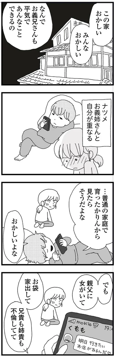 自分が重なる