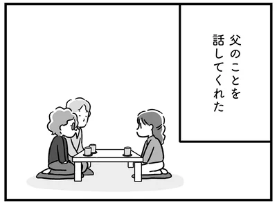 父のことを話してくれた