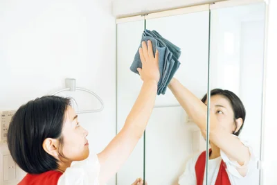朝晩2回でOK！身支度のついでに汚れをためない！洗面所の予防掃除