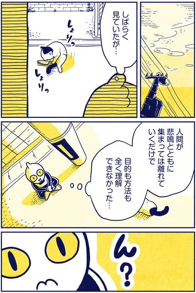 目的も方法も全く理解できなかった…