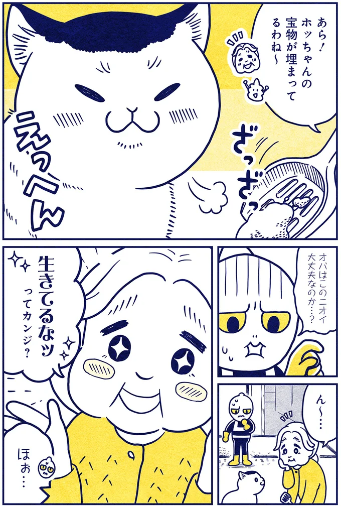 『宇宙人、猫と住む』より
