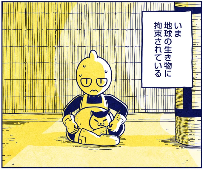いま地球の生き物に拘束されている