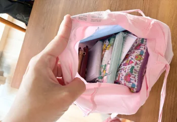 かばんの中身、見直してみたら…ダイソーのポーチが優秀だった！！