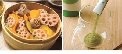 たっぷりの野菜で食物繊維をとる！（▶︎次へ）