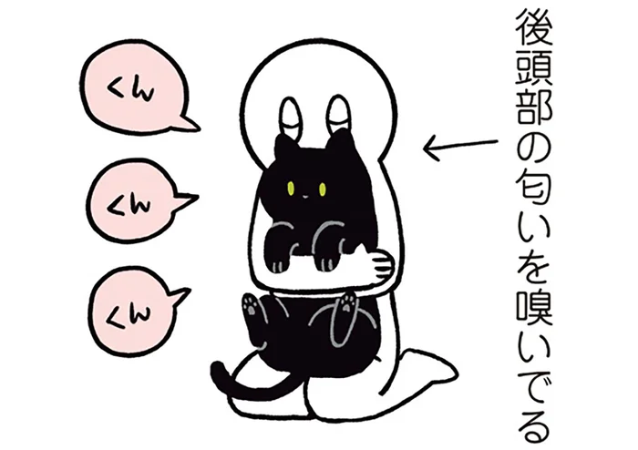 お日様の匂いがする黒猫ろん。ついついやめられない飼い主のクセ／黒猫ろんと暮らしたら（9）