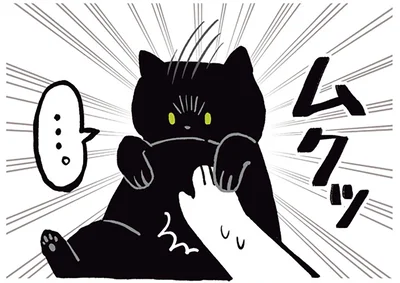 ムクッ