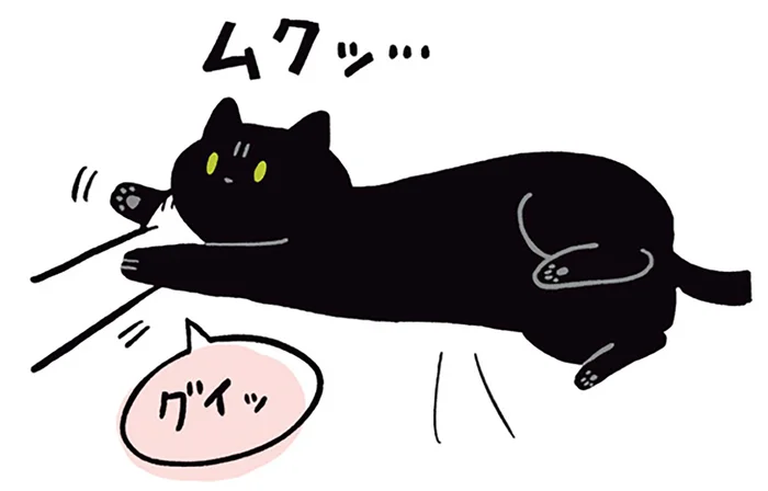 黒猫ろんが見つけたお気に入りの枕。かわいい寝顔を守りたい飼い主の葛藤／黒猫ろんと暮らしたら（14）