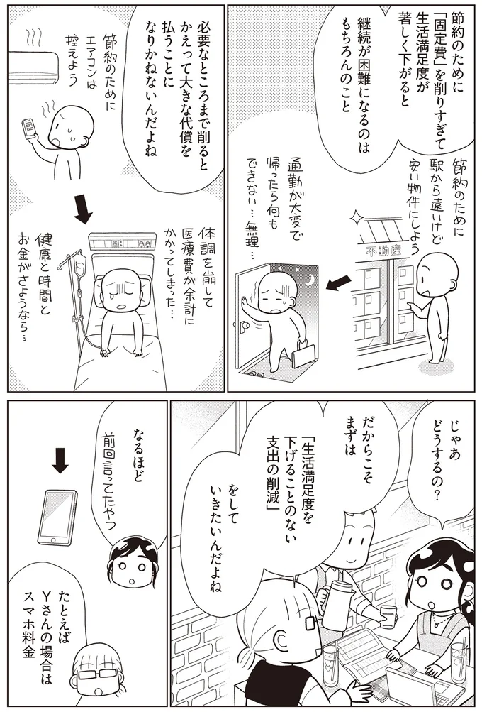 『物事を「いる・いらない」に分けただけで、貯金ゼロから「貯められる人」になりました』より