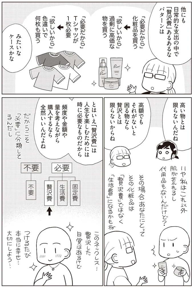 『物事を「いる・いらない」に分けただけで、貯金ゼロから「貯められる人」になりました』より