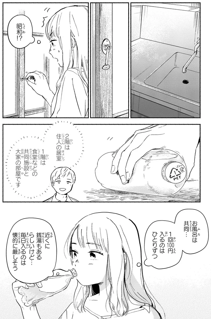 お風呂は共同…