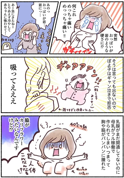 脇がカリフラワーみたいなんですけど!